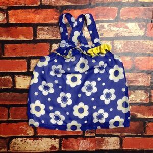 5 for $25🔥12M Blue & Yellow Floral Kidtopia Tunic